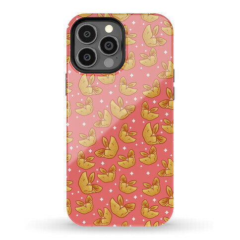 Crab Rangoons Pattern Red Phone Case